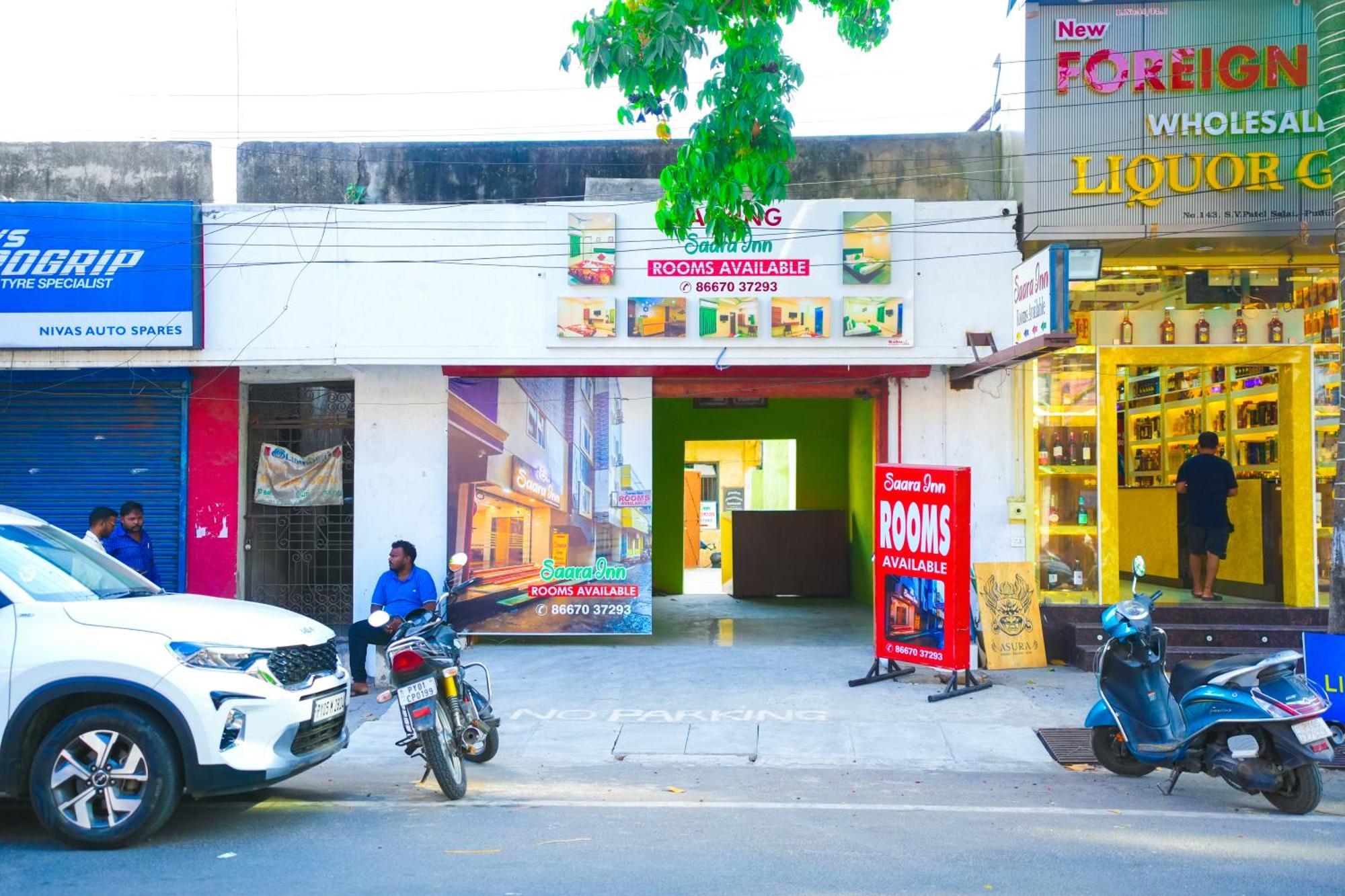Saara Inn Pondicherry Exterior foto